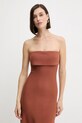 Twinset sukienka brązowy 252TP3410