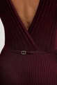 Twinset rochie 252TP3160 burgundia