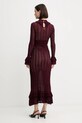 Twinset rochie 252TP3182 burgundia AW25