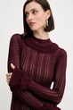 Twinset rochie burgundia 252TP3182