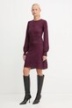 Сукня Twinset 252TP3083 бордо AW25