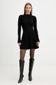 Twinset vestito con lana 252TT3140 nero AW25