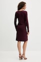 Ruházat Twinset ruha 252LL2BCC burgundia