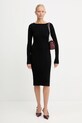 Twinset vestito 252TT3220 nero AW25