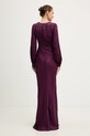 Odzież Twinset sukienka 252TT2244 fioletowy