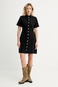 Levi's sukienka jeansowa 001HR czarny AW25