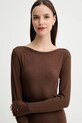 Tommy Hilfiger sukienka brązowy WW0WW47066