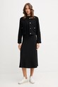 Šaty Tommy Hilfiger WW0WW47066 černá AW25
