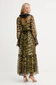 Ρούχα Μεταξωτό φόρεμα Luisa Spagnoli 542356 πράσινο
