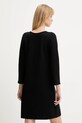 Odzież Luisa Spagnoli sukienka wełniana 100057 czarny
