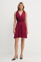Obleka Morgan RANAKA bordo AW25