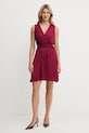 Morgan sukienka RANAKA bordowy AW25