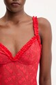 Bardot sukienka 59964DB czerwony