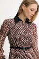Liu Jo rochie MF5066.TS116 burgundia
