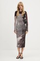 Desigual sukienka ABYSS LACROIX 25WWVK01 brązowy AW25