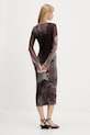 Oblečení Šaty Desigual ABYSS LACROIX 25WWVK01 hnědá