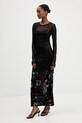 Desigual sukienka CASSIDY wzorzyste czarny 25WWVK11