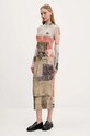 Desigual sukienka LYRA 25WWVK30 beżowy AW25