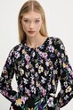 Одежда Платье Desigual FLOR ACRILICA 25WWVW09 чёрный
