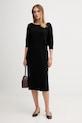Gaudi sukienka 521FD13001 czarny AW25