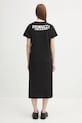Clothing Fiorucci cotton dress Cash and Carry Print Maxi W02FPDTS108CJ01BK04 black