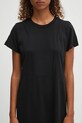MM6 Maison Margiela rochie din bumbac negru S52DD0068.M20050.900