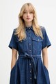 Marella sukienka jeansowa granatowy 2523226024200