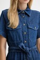 Marella sukienka jeansowa 2523226024200 granatowy