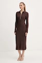 Odzież Marella sukienka 2523626014200 brązowy