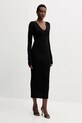 Marella sukienka 2523626064200 czarny AW25