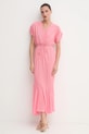 Never Fully Dressed sukienka NFDDR2845 różowy AW25