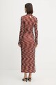 Missoni rochie DS25WG24.BR012N portocaliu AW25