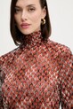 Missoni rochie portocaliu DS25WG24.BR012N