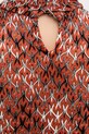 Missoni rochie DS25WG24.BR012N portocaliu