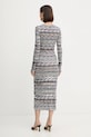 Odzież Missoni sukienka z wełną DS25WG01.BK01C0 biały