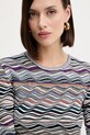 Missoni rochie din lână alb DS25WG01.BK01C0