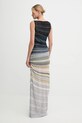 Odzież Missoni sukienka DS25WG3O.BK01FJ szary