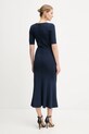 Herve Leger sukienka Aria DCR8524128 granatowy AW25