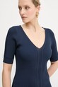 Herve Leger sukienka Aria granatowy DCR8524128