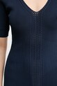 Herve Leger sukienka Aria DCR8524128 granatowy