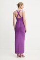 Herve Leger sukienka Sutton HLT8497963 fioletowy AW25