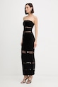 Herve Leger sukienka Vera HLT8513512 czarny AW25