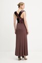 Herve Leger sukienka Lucille SEJ8524861 brązowy AW25