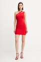 Herve Leger sukienka Molly HLT8539377 czerwony AW25