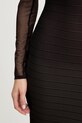 Herve Leger sukienka Amy HLT8539685 brązowy