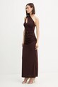 Herve Leger sukienka Aurora RMJ8536054 brązowy AW25
