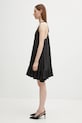Anine Bing silk dress lilith A.02.11131 black AW25
