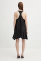 Clothing Anine Bing silk dress lilith A.02.11131 black