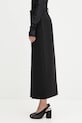 Vlněná sukně Anine Bing meredith A.04.11047 černá AW25