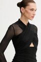 Bardot sukienka czarny 59987DB
